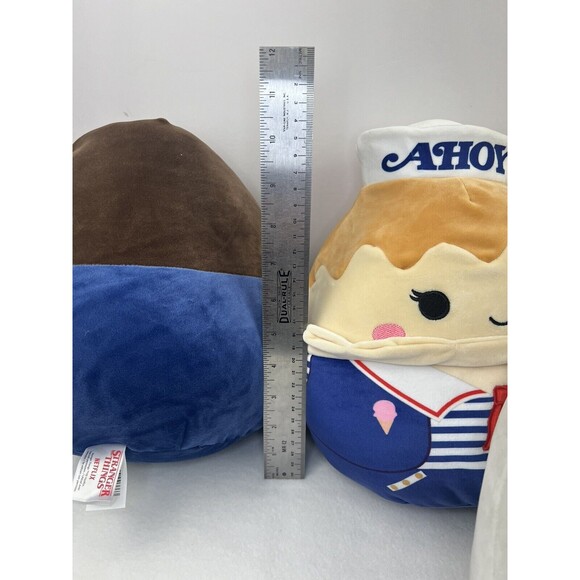 Squishmallows Plush 10” Stranger Things Demogorgon Eleven USS Btrscotch Choc Pud - Picture 10 of 10